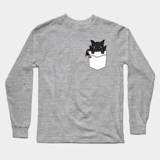 Toothless Dragon Night Fury Pouchie Shirt - In Pocket Long Sleeve T-Shirt